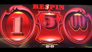 HIGH LIMIT CASINO SLOTS JUMBO CASH MACHINE SLOT PLAY RESPINS RED RESPINS [upl. by Trisa]