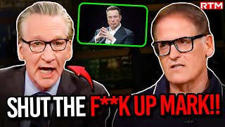 Bill Maher DESTROYS Mark Cuban on CENSORING Elon Musk [upl. by Enilav]