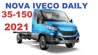 NOVO IVECO DAILY 35150 2021  Opinião do dono [upl. by Shien]