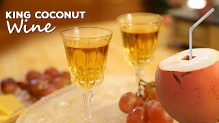 Homemade King Coconut Wine  Mallika Joseph Food Tube [upl. by Enidan]