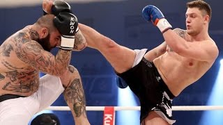 Michael Smolik vs David Trallero  KickBoxen WM Titel Kampf [upl. by Isleen486]