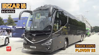 2022 Scania IRIZAR i8  Exterior And Interior  Truck Expo 2022 Plovdiv [upl. by Lehteb]