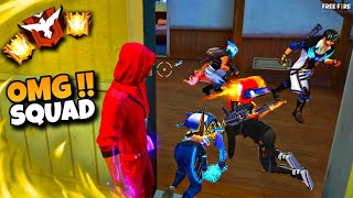 🔥”SOLO VS SQUAD IN CLOCK TOWER”😨 Very Intense Gameplay  VISHESH FF  Free Fire [upl. by Idnir]