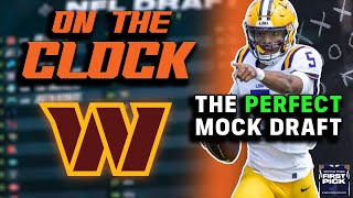 Washington Commanders FULL 7Round 2024 NFL Mock Draft Dissecting the PERFECT draft plan amp picks [upl. by Adnoloy]