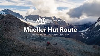 Mueller Hut Route Alpine Tramping Hiking Series  New Zealand [upl. by Einahpad]