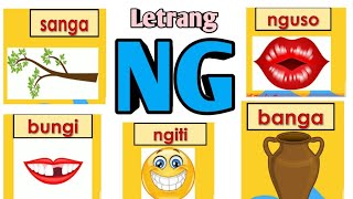 Letrang NG  Pagbasa  Katinig  Unang Hakbang sa Pagbasa  Kindergarten [upl. by Draned]