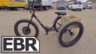 EBikeKit ETrike Kit Video Review  Electric Sun Bicycles Fat Trike Conversion [upl. by Polito]