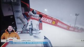 Marcel Hirscher Slalom Levi 2024 [upl. by Kissel]