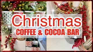 CHRISTMAS COFFEE amp HOT COCOA BAR [upl. by Acimak21]