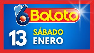 Resultados del BALOTO REVANCHA del sabado 13 de ENERO de 2024 💫✅💰 [upl. by Neleb]