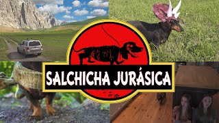 Salchicha Jurásica Divertidos perros salchicha dinosaurios [upl. by Saxena230]