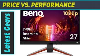 BenQ MOBIUZ EX270M Gaming Monitor Review 240Hz FHD IPS Display amp Immersive Audio [upl. by Sivraj327]