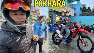 POKHARA WE ARE COMING FOR POKHARA ENDURO  alishakhadgi9769  INDIA TO NEPAL ON CYCLE 2000km PLUS [upl. by Adnaw845]