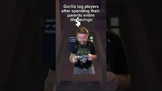 my life is like a video game shorts gorillatag vr gtag funny memes fypシ gorillatagmemes [upl. by Annerahs]