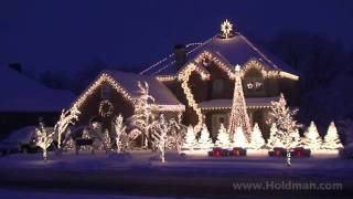 Best Christmas Lights Display HDflv [upl. by Pail246]