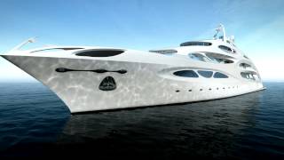 BlohmVoss Yacht Concepts  Unique Circle Yachts by Zaha Hadid [upl. by Milone265]