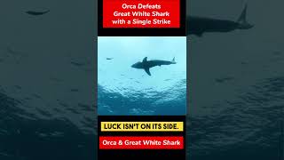 Orca vs Great White orca greatwhite shark [upl. by Rice]