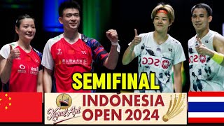 ZhengHuang CHN VS DechapolSapsiree THA SF Badminton KIO24 [upl. by Draner297]