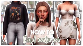 how to find cute maxis match cc│tips n tricks [upl. by Samantha]