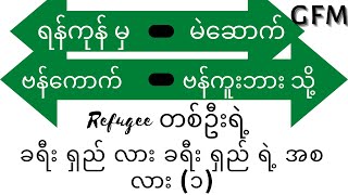 ROAD TO CANADA THROUGH THE BORDERLINE မရွေးချယ်ဘဲနဲ့ ကနေဒါ ရောက်လာခဲ့သူတစ်ဦး [upl. by Mariel]