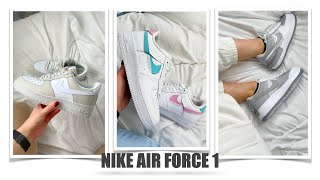 Nike Air Force 1 07 LXX amp Shadow  Review amp on feet [upl. by Atsuj997]