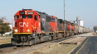 Railfanning Effingham Illinois 10292012 [upl. by Adlesirg]