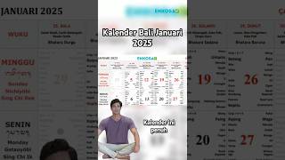 Klik👆Download Kalender Bali Januari 2025 PDF [upl. by Aidnis]