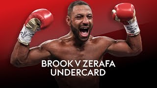 LIVE UNDERCARD Kell Brook vs Michael Zerafa  Anthony Tomlinson amp Shakiel Thompson [upl. by Tuchman]