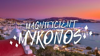 Best of Mykonos Greece  Mykonos Drone Virtual Tour [upl. by Ginny]