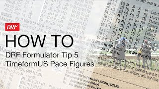 How To  DRF Formulator Tip 5  TimeformUS Pace Figures [upl. by Miquela]