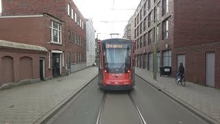 HTM tramlijn 12 Rijswijkseplein  Station Hollands Spoor  Den Haag Duindorp  GTL8 3083  2019 [upl. by Eninnaej544]