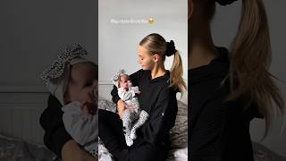 KAROLINA PISAREK😭 NOWY CZŁONEK RODZINY😭❤️ shorts karolinapisarek andziaks luka [upl. by Neelyk]