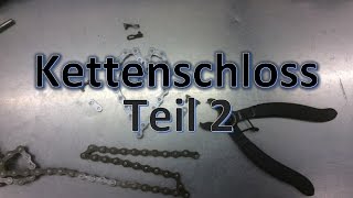 Fahrrad Kette reparieren mit Kettenschloss  Teil 2 [upl. by Cly]