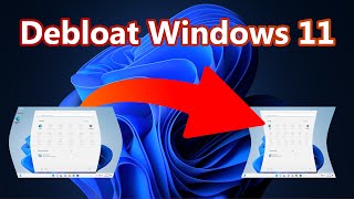 Want to remove all the bloatware that comes with Windows 11 Lets Debloat Windows11 unused apps [upl. by Iccir124]