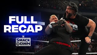 Full SmackDown highlights August 9 2024 [upl. by Jobie]