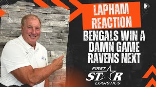 Dave Lapham Reaction  Bengals Win Damn Game  Baltimore Ravens Next [upl. by Vincenta]