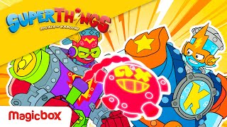 SUPERTHINGS EPISODE ⚡🤖 The SUPERBOTS battle 🤖⚡ Cartoons SERIES for Kids [upl. by Gusta]