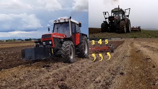 Zetor 16145  Kverneland BB 100 5 skib Before amp After RESTORATION Orka Orba Plowing Labour [upl. by Acirre]