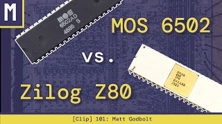 MOS 6502 vs Zilog Z80  Matt Godbolt [upl. by Ivory]