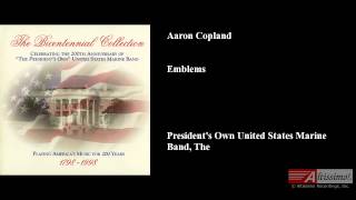 Aaron Copland Emblems [upl. by Letniuq]