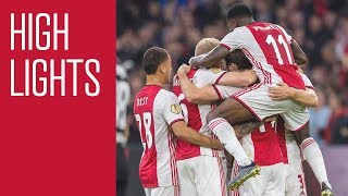 Highlights Ajax  FC Groningen [upl. by Adnauqal1]