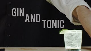 How to Make the Gin and Tonic  Best Drink Recipes [upl. by Norrab]