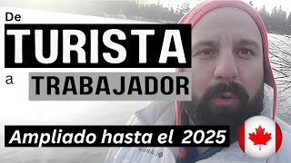 Oportunidad de TRABAJO para TURISTAS en CANADA 🇨🇦 DEBES VER [upl. by Cesaria]