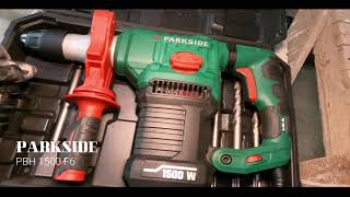 PARKSIDE PBH 1500 F6 [upl. by Aikin]