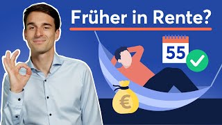 8 Tricks um früher in Rente zu gehen  Finanzfluss [upl. by Yrahk]