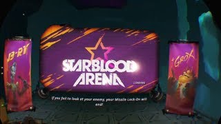 StarBlood Arena VR PS4 Gameplay [upl. by Anidualc]