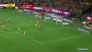 ⚽🔥 ¡GOL DE FERNANDO GORRIARÁN  Tigres UANL 10 Atlético de San Luis  foxligamx [upl. by Gerek44]