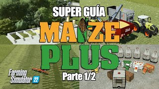 TUTORIAL MAIZE PLUS 12 🌽 Fases de henificado todos los ensilajes CCM y más 🚜 FARMING SIMULATOR 22 [upl. by Irrek]