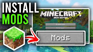 How To Install Mods In Minecraft  Full Guide [upl. by Drabeck]