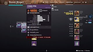 Destiny 2 99 engrams focused for Ogma God roll [upl. by Ynnaj]